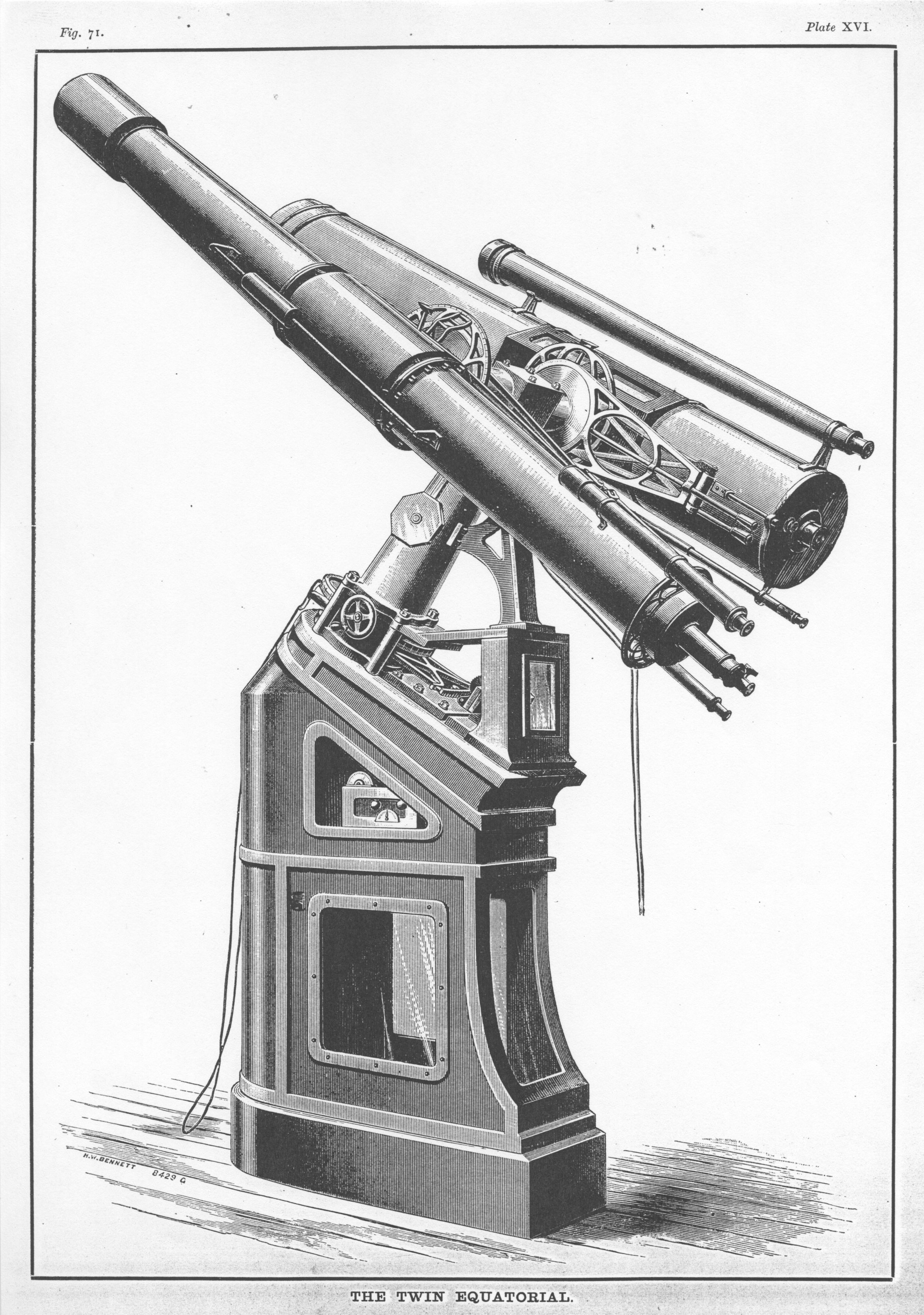 Huggins telescope
